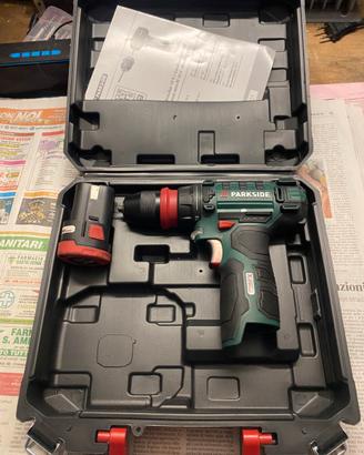 Parkside trapano a batteria