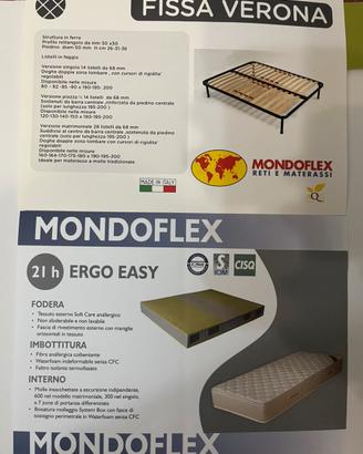 Doghe rete letto matrimoniale Mondoflex