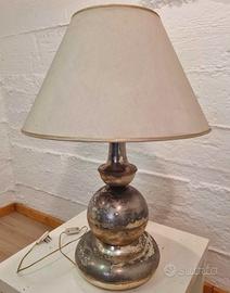 Lampada soggiorno dalle tonalità argento caldo