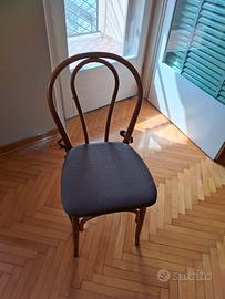 Sei sedie stile viennese