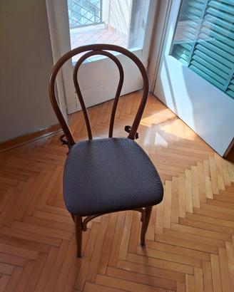Sei sedie stile viennese