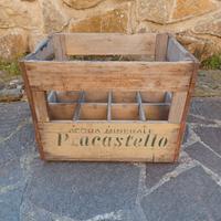 cassa in legno per acqua anni 60