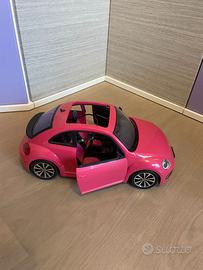 Barbie VW Beetle Maggiolone rosa