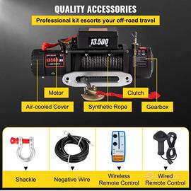 Verricello Vevor 13500 lb nuovo