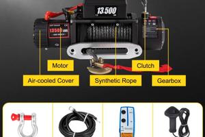 Verricello Vevor 13500 lb nuovo