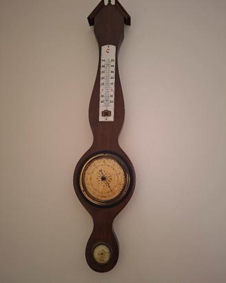 Stazione meteorologica da parete in legno