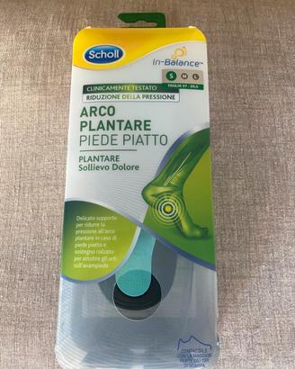 Plantari per piedi piatti misura 37/39,5