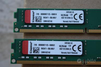 16gb di ram ddr3 1600 mhz