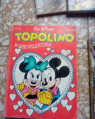 Lotto 10 fumetti Topolino anni 90
