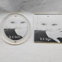 cornici portafoto in plexiglass