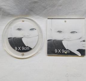 cornici portafoto in plexiglass