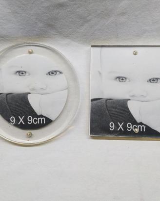 cornici portafoto in plexiglass