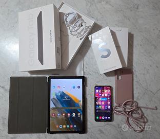 Samsung S21 FE + Samsung Galaxy Tab A8 - Ottime c