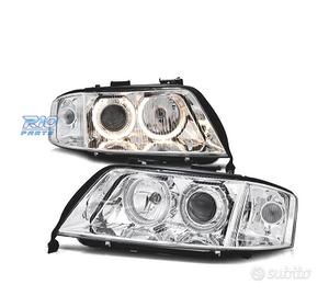FARI XENON AUDI A6 4B 01-04 FONDO CROMATO