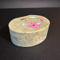 Scatolina in onice verde made in India