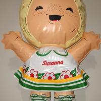 Susanna Invernizzi bambola gonfiabile gadget pubbl