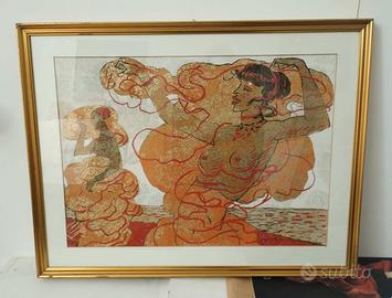 Quadro Serigrafia Salvatore Fiume