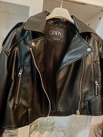 Giubbino Zara similpelle  taglia M (più omaggio )