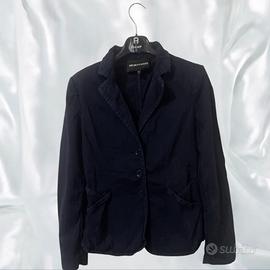 Blazer Donna Emporio Armani blu marino,Taglia 38