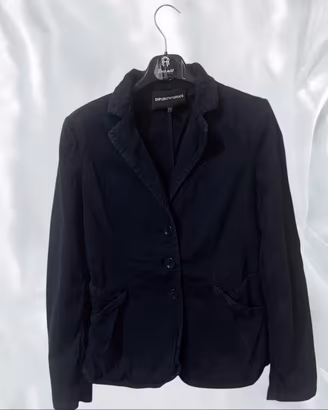 Blazer Donna Emporio Armani blu marino,Taglia 38
