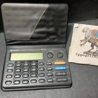Calcolatrice Sharp EL-6071 Memo Master 100 Agenda
