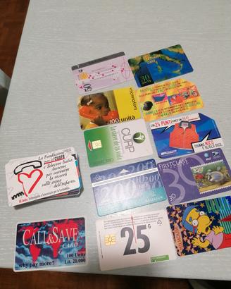 Carte telefoniche 