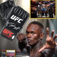 Israel Adesanya UFC autographed authenticity JSA