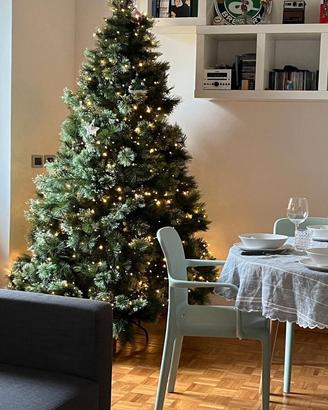 Albero di Natale "Monte Bianco" 210 cm
