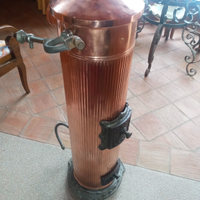 Scaldabagno a legna ghisa e rame fine 800