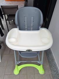 seggiolone marca neonato. reclinabile 