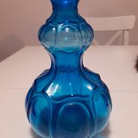 Bottiglia in vetro blu