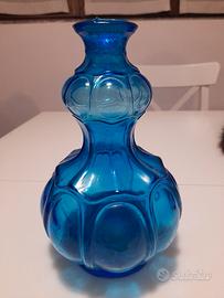 Bottiglia in vetro blu