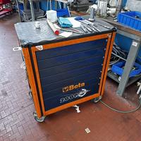 Testa angolare, carrelli, banchi, cassettiere