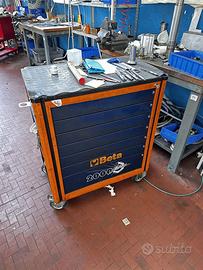 Testa angolare, carrelli, banchi, cassettiere