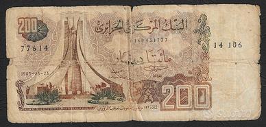 Algeria - banconota circolata da 200 Dinari P-135a