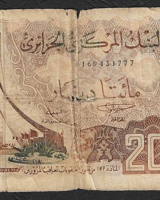 Algeria - banconota circolata da 200 Dinari P-135a