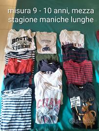 t-shirt maniche lunghe mezza stagione 