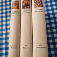 Trilogia Storia d'Europa di G. Galasso