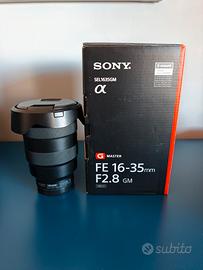Sony 16-35 f2.8 GM