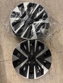 Quattro borchie nuova Peugeot 208