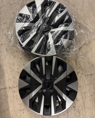 Quattro borchie nuova Peugeot 208