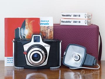 Macchina Fotografica Ferrania Eura 120 mm COMPLETA
