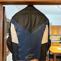 Giubbotto in pelle da moto Alpinestars