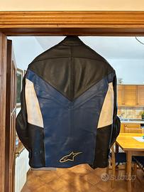 Giubbotto in pelle da moto Alpinestars