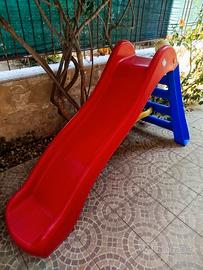 Scivolo con 5 gradini e funzione water fun