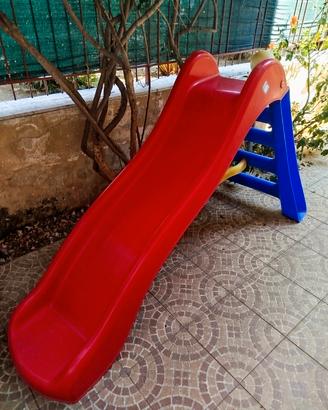 Scivolo con 5 gradini e funzione water fun