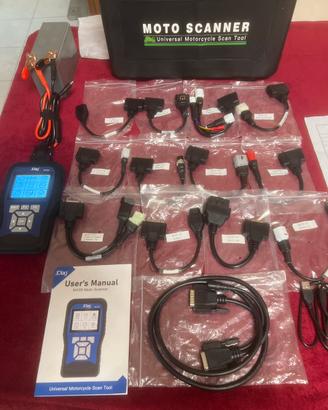 Moto Scanner  strumento diagnosi errori