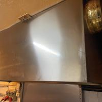 Cappa aspirante e motore ristorante