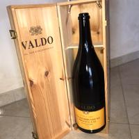 Bottiglia prosecco 3 litri valdo per lampada