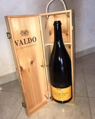 Bottiglia prosecco 3 litri valdo per lampada
